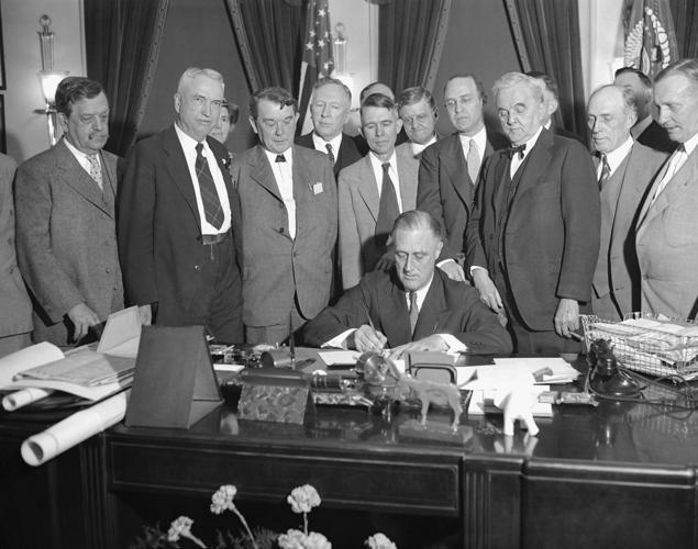 President Franklin D. Roosevelt - Tennessee Valley Bill