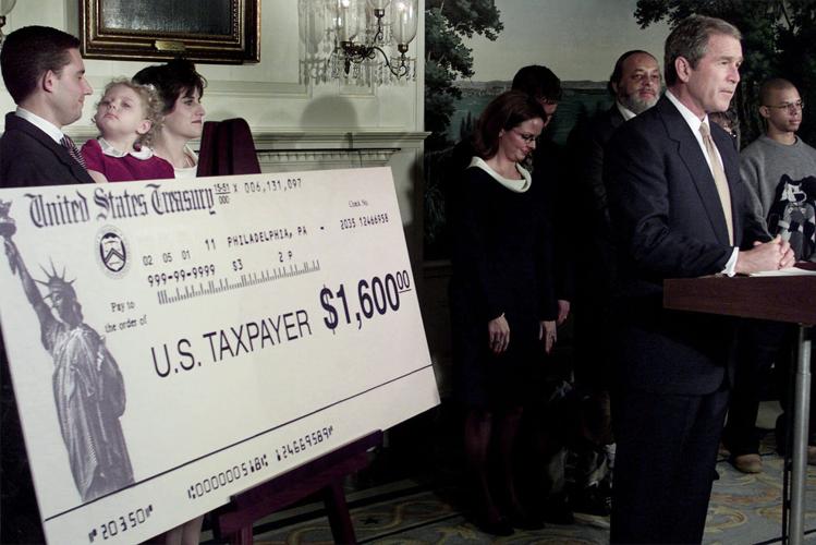 President George W. Bush - Tax cut plan