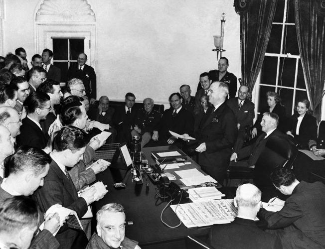 President Truman - WWII VE Day