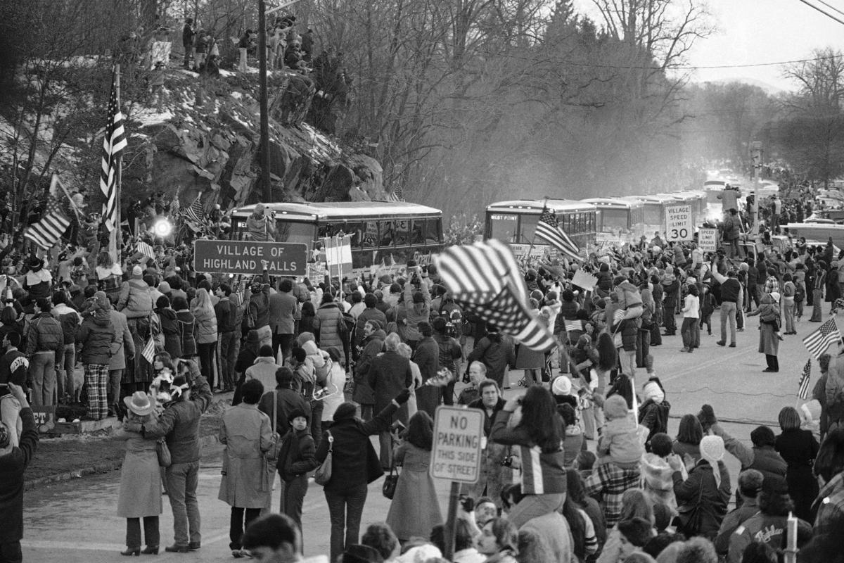 Iran U.S. Embassy Takeover Hostages Released West Point Arrivial
