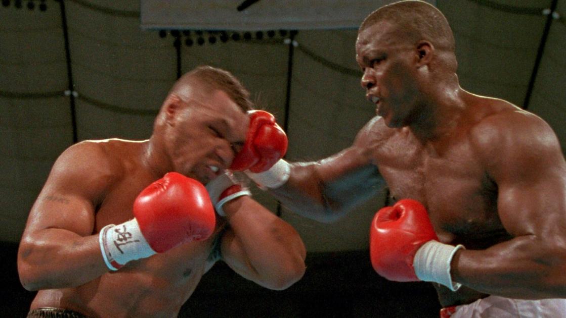 Today in sports history: James 'Buster' Douglas hands Mike Tyson first career loss in 1990 ...