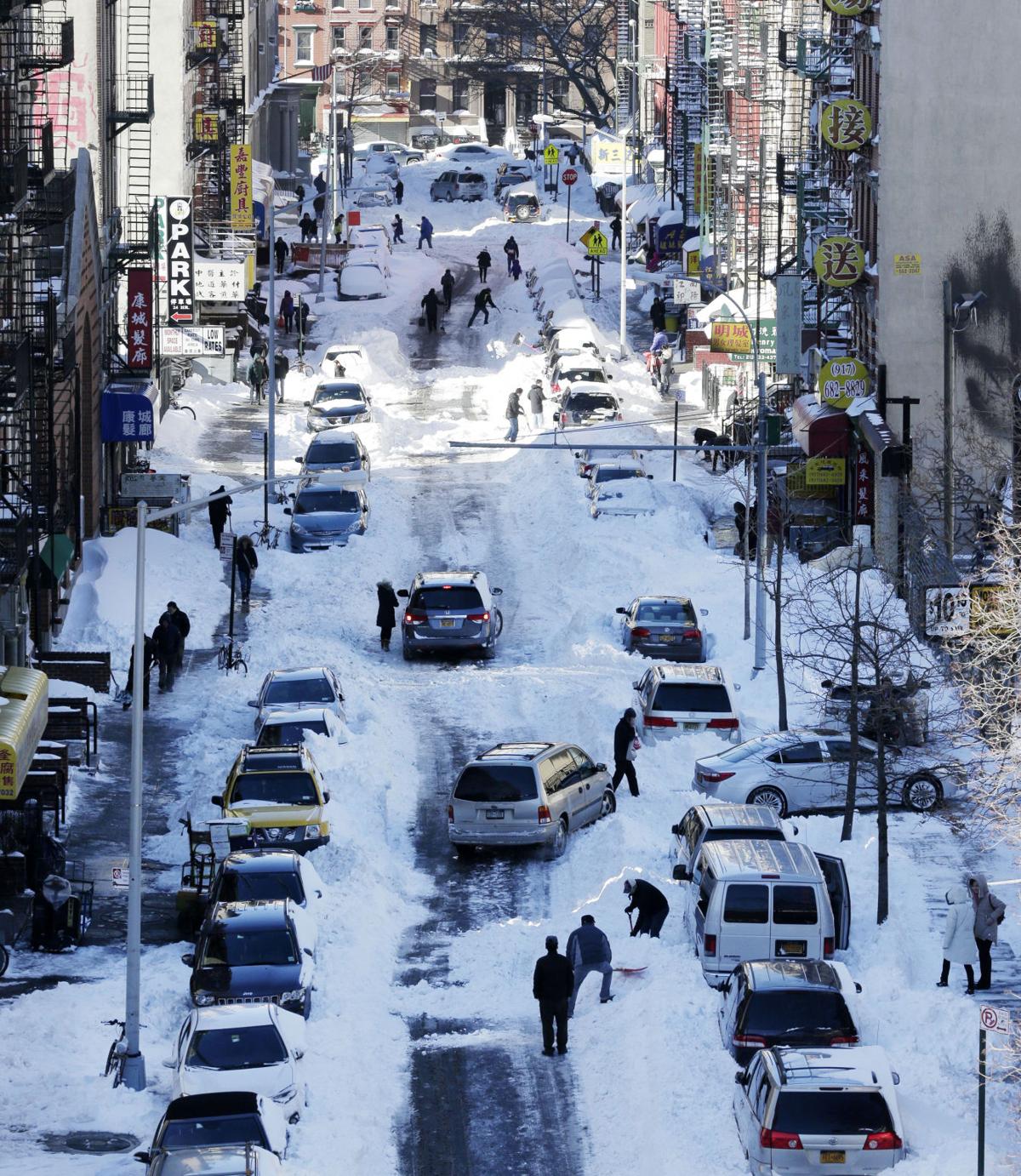 Big Snowstorm New York