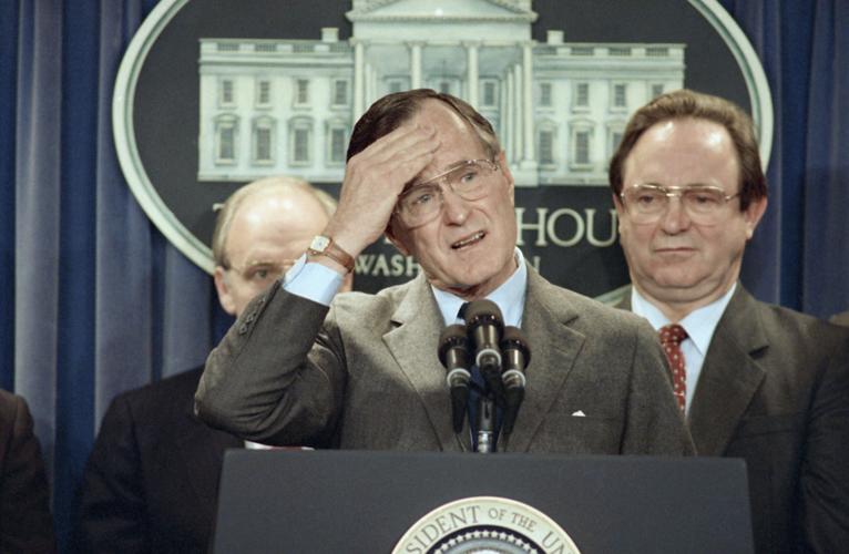 President George H. Bush - Exxon Valdez oil spill