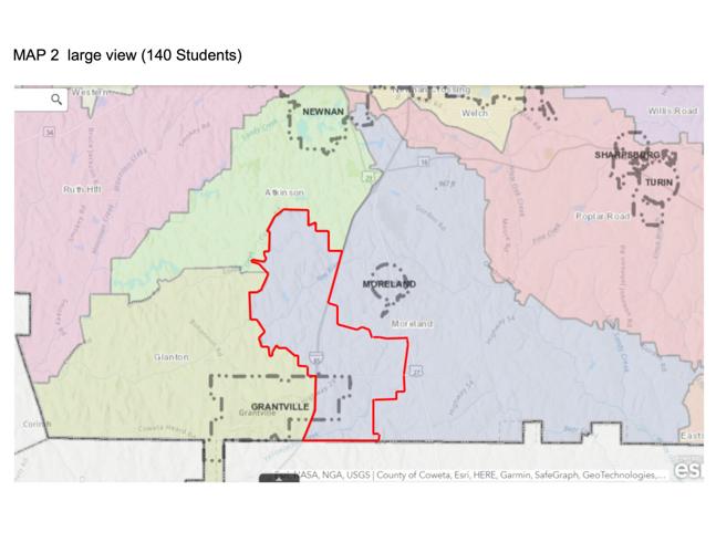 Two redistricting options being considered for Moreland, Glanton | News |  times-herald.com