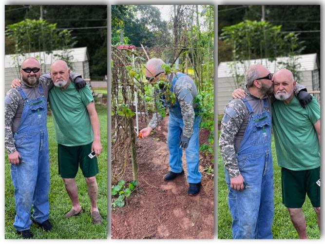 Coweta’s tallest okra plant originates from a garden of love