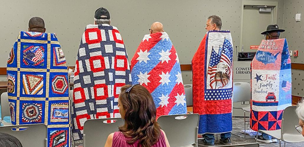 Coweta Quilts of Valor honors area veterans Arts & Community times