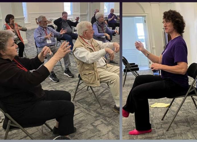 Chair Exercises - Ageless Grace