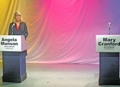 Munson alone on stage at probate forum Local News times herald com