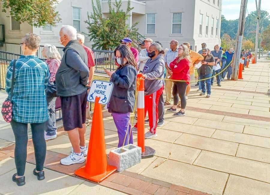 Georgia Early Voters Shatter Midterms Record | State | Times-herald.com