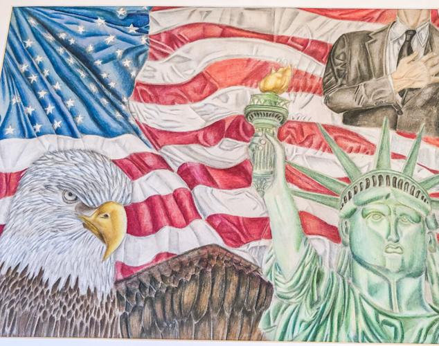Newnan students participate in VFW art contest