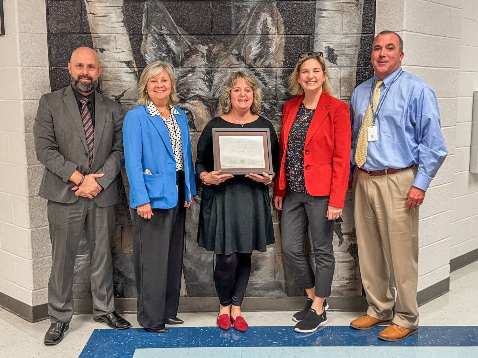 Lee Middle’s Christie Barnes named Coweta Schools’ Counselor of the