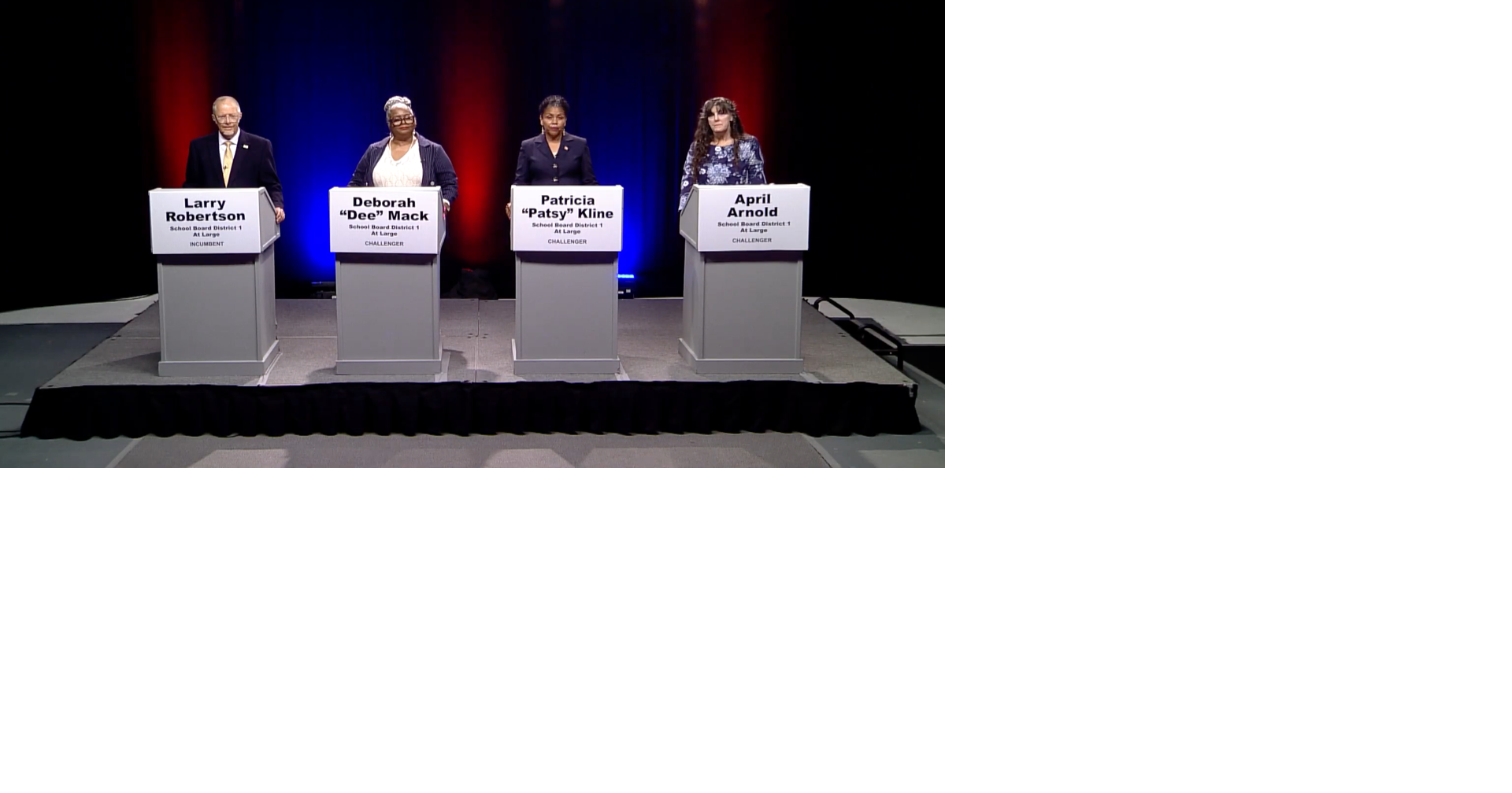 School board candidates draw sharp lines on spending, standards and ...