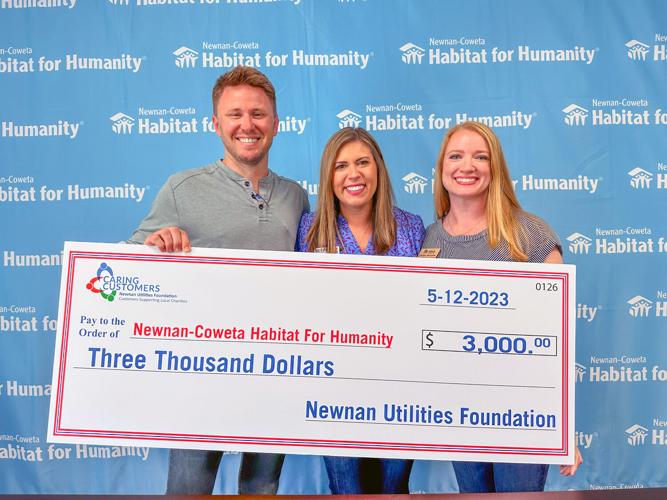 Newnan Utilities awards grants to Habitat, ELEVATE Coweta Arts