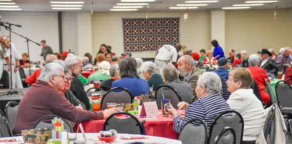 Coweta County Senior Services hosts its annual Christmas luncheon