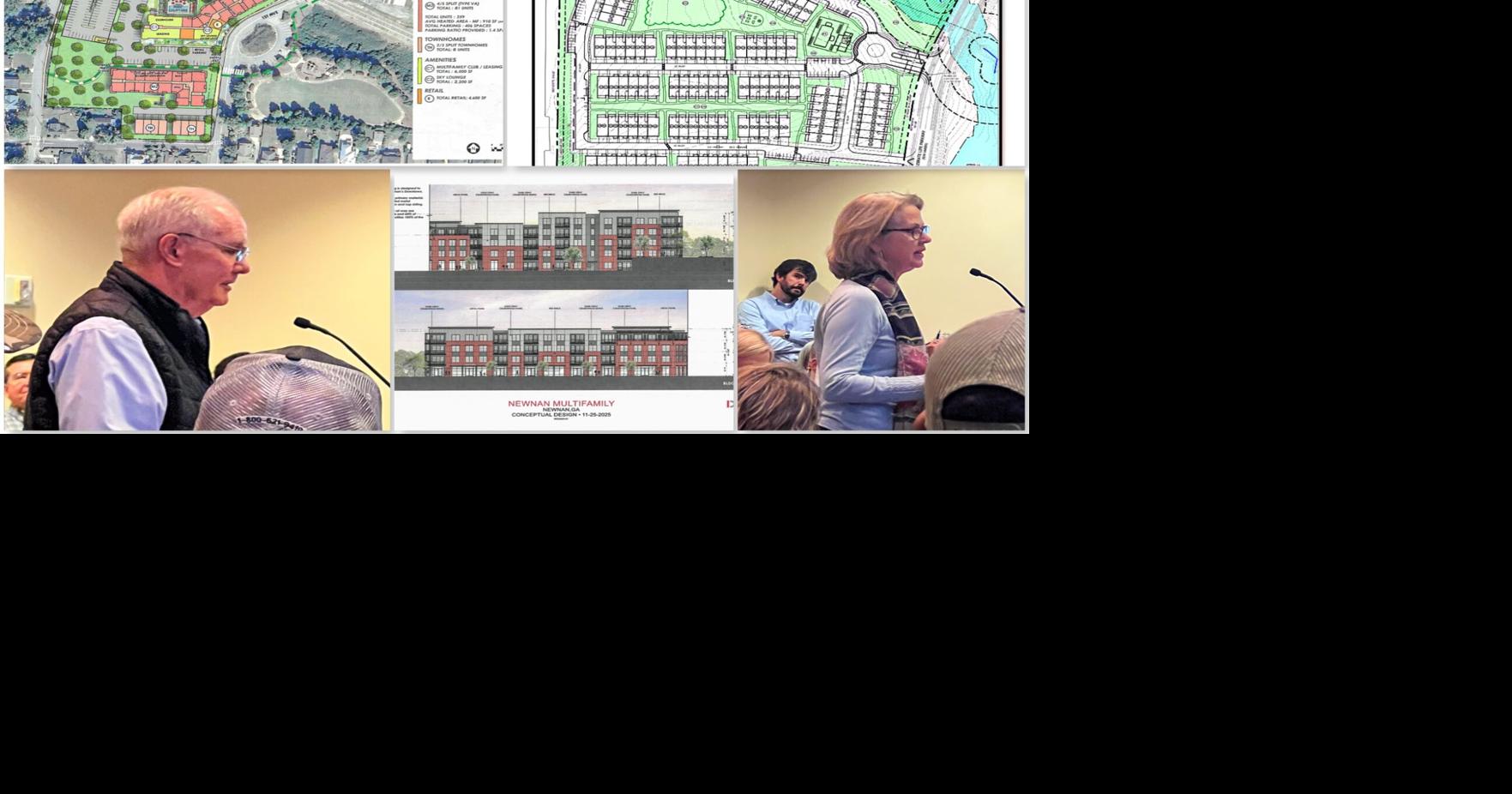 Planning commission recommends denial of three major rezoning requests