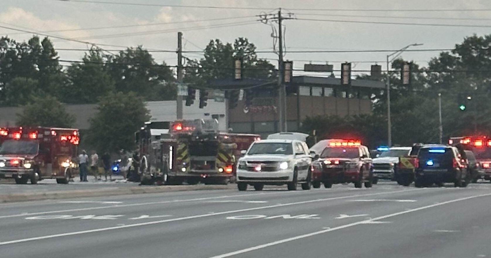 Several injured in Bullsboro collision - Vimarsana News