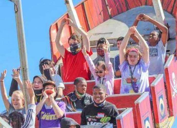 Special needs students, adults enjoy a day at the fair - and what a day!