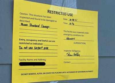 City, county inspecting, marking damaged homes | Local News | times ...