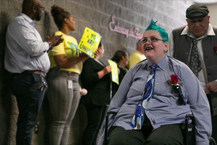 Disabilities Prom Pathways holds an Inclusive Prom for adults with disabilities at the ...
