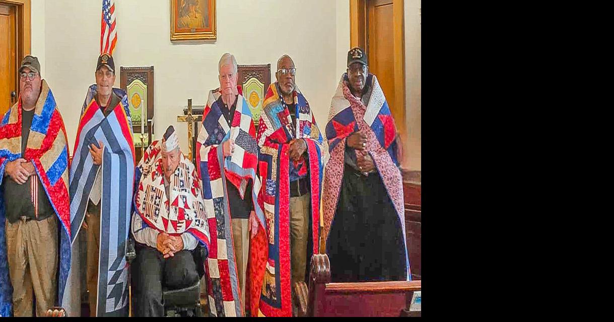 Eight veterans honored with Quilts of Valor at Newnan First United Methodist