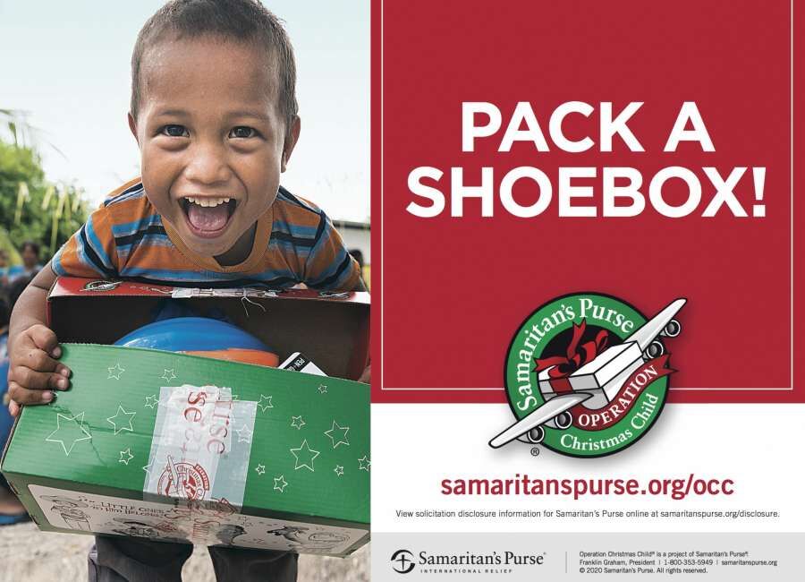 Samaritan Purse Shoe Box Appeal 2020 - Union Road Presbyterian Church