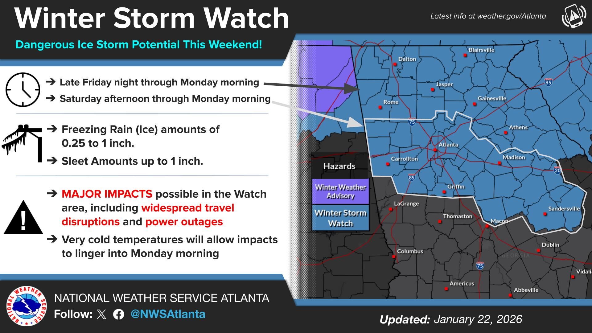 Winter storm watch issued for Coweta County | News | times-herald.com