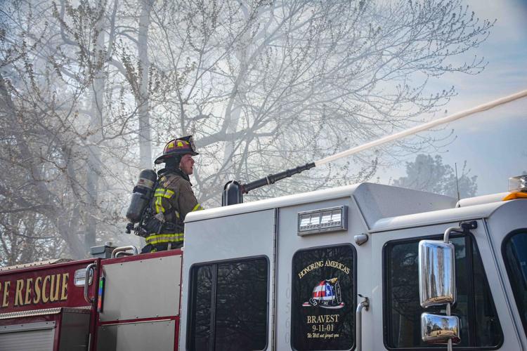Fireworks used to scare squirrel spark house fire on Peninsula Circle ...