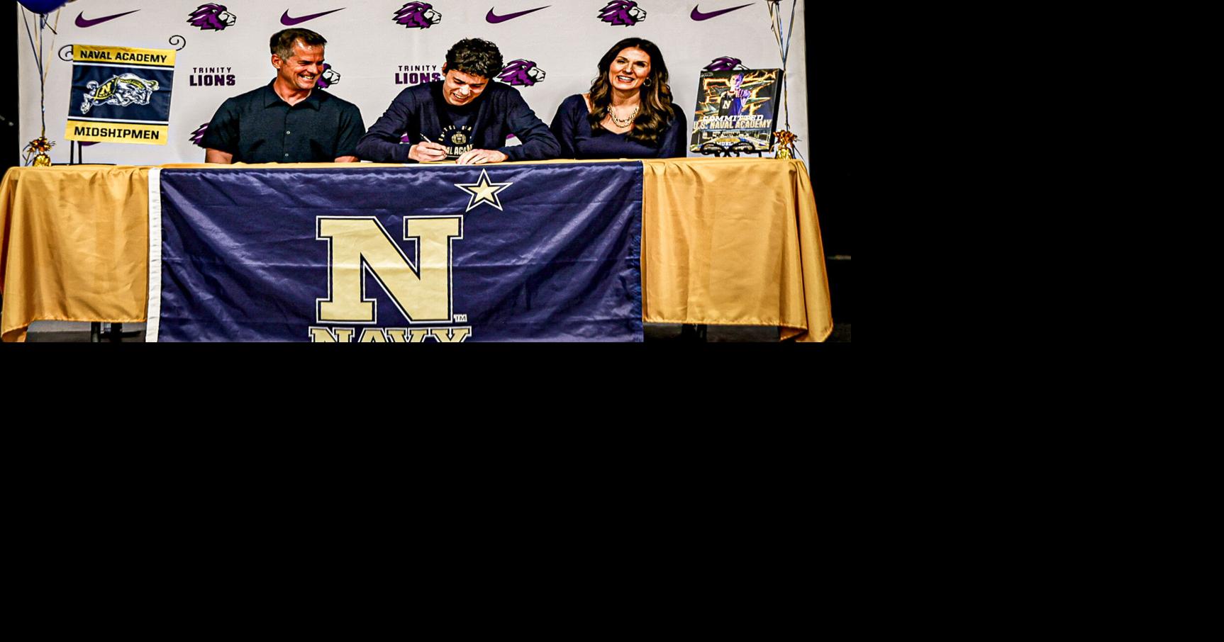 Trinity Christian's Samuel Wood signs with U.S. Naval Academy