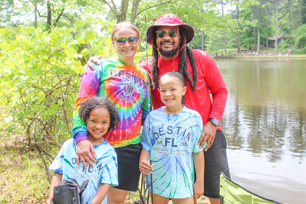 For the kids': Team Eglin's annual Youth Fishing Rodeo brings families out  for fishing and fun