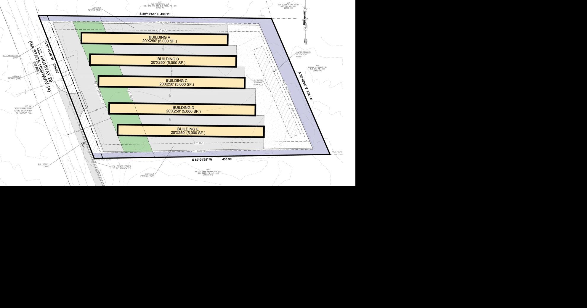 Rezoning approved for Highway 29 self-storage warehouse | News |  times-herald.com