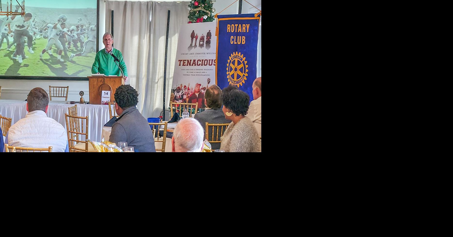 ‘Tenacious’ story brings one of Georgia’s most remarkable football seasons to Rotary Club