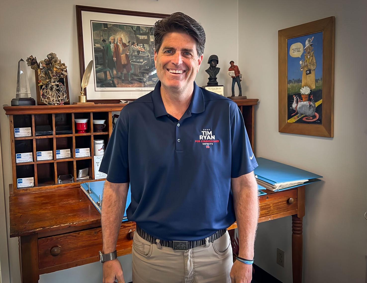 Ryan Timlin Ryan responds to complaints as commission bid unfolds | News | times ...
