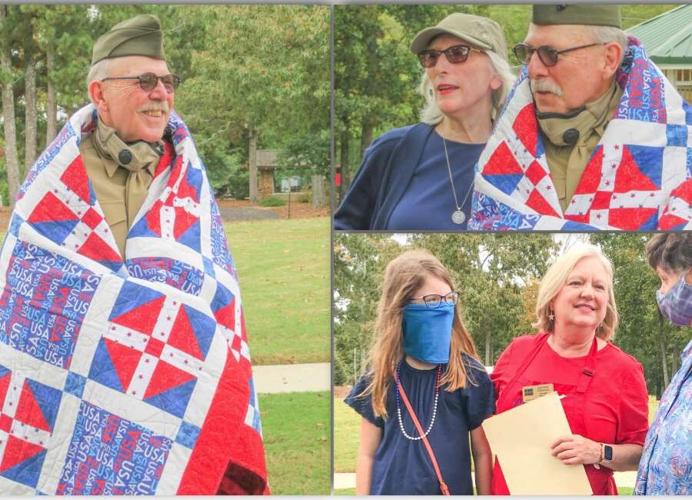 Russell honored by Coweta Quilts of Valor Local News