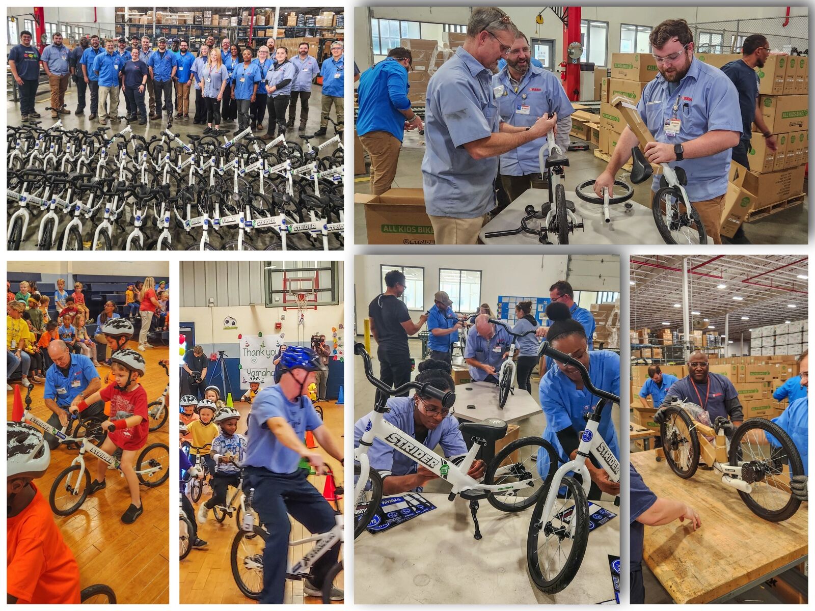 Yamaha gets Kindergarteners riding bikes at local schools News