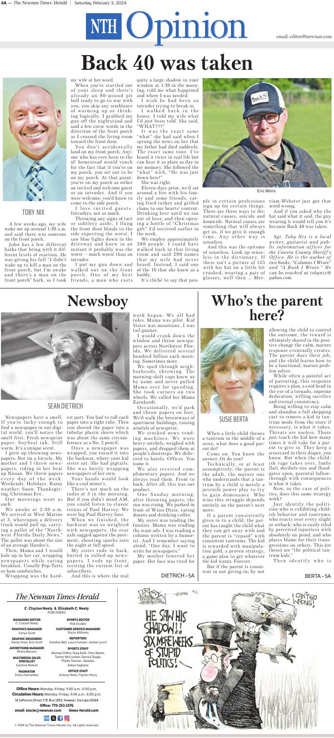 Page A04 The Newnan TimesHerald