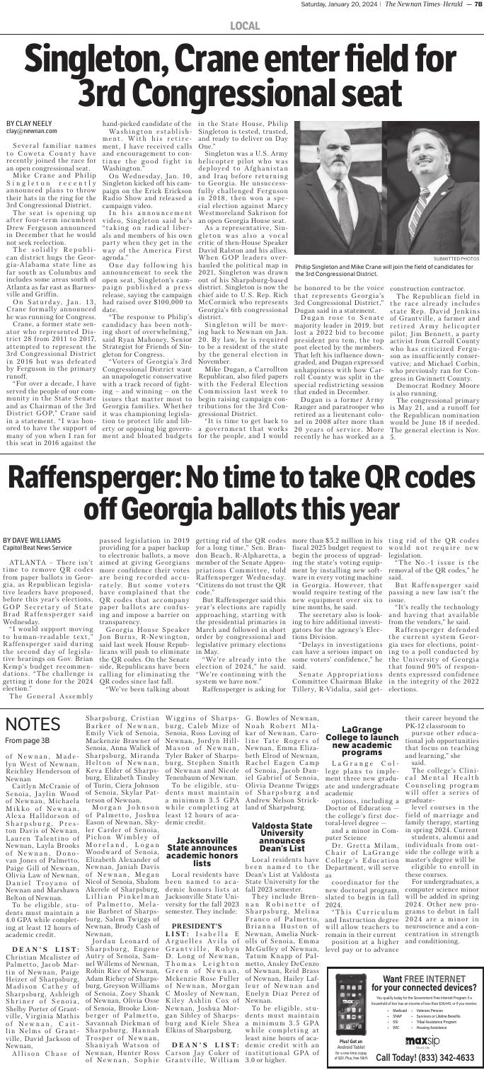 Page B07 The Newnan TimesHerald