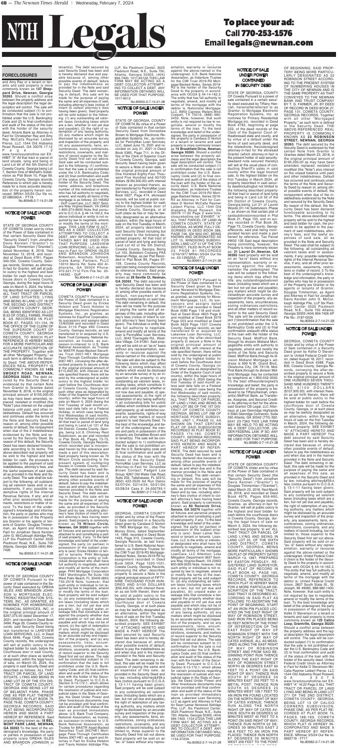 Page B06 The Newnan TimesHerald