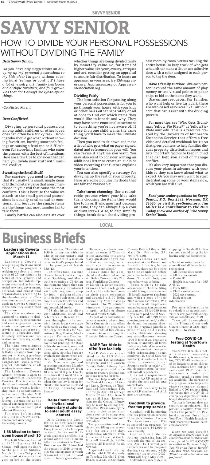 Page B08 The Newnan TimesHerald