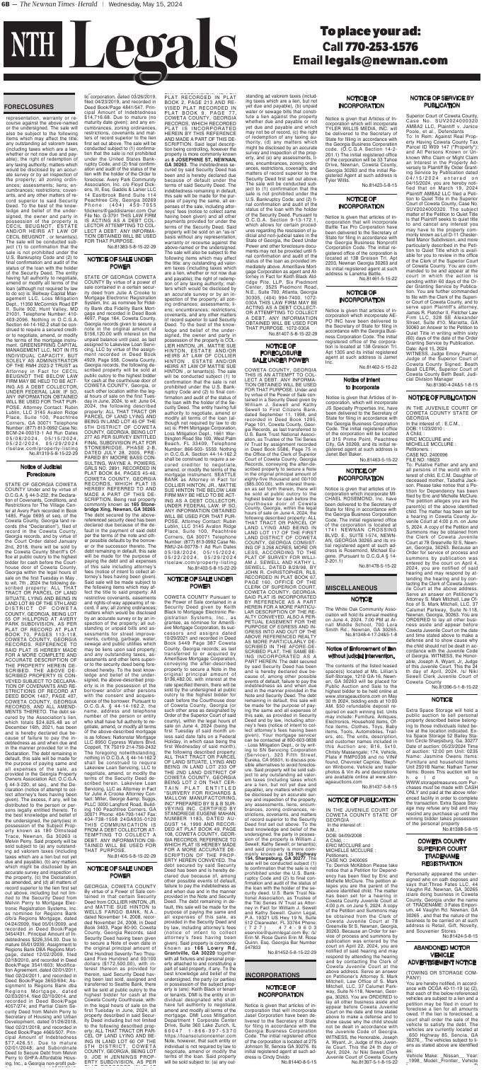 Page B06 The Newnan TimesHerald