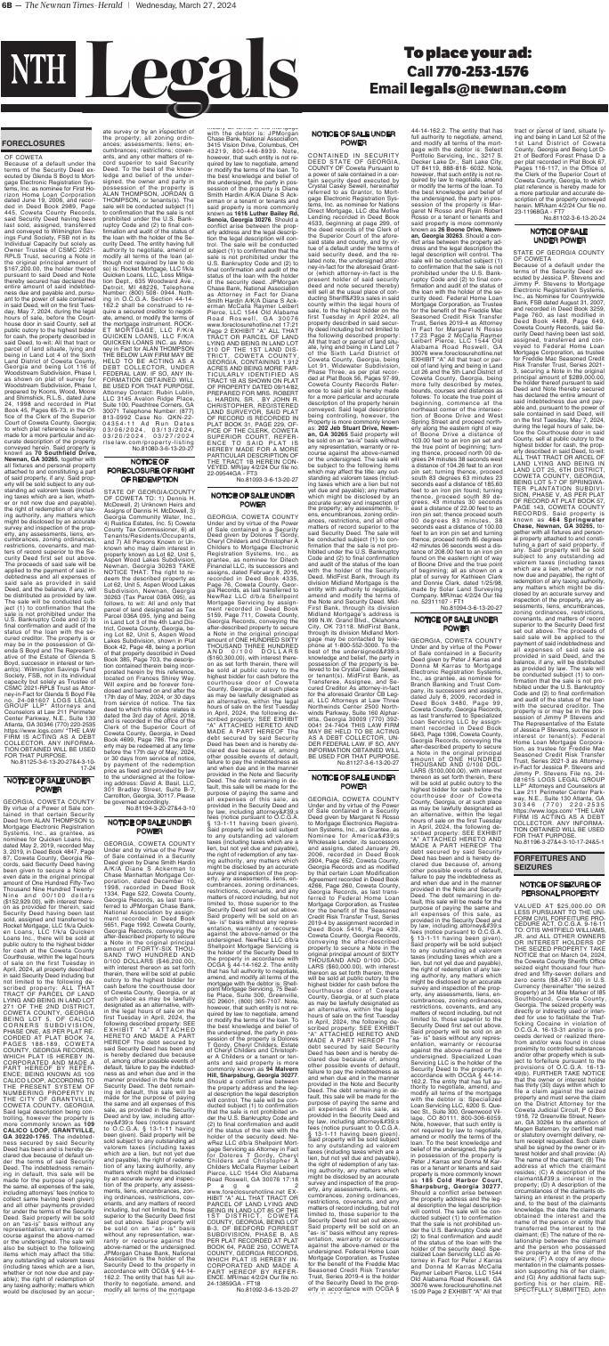 Page B06 The Newnan TimesHerald