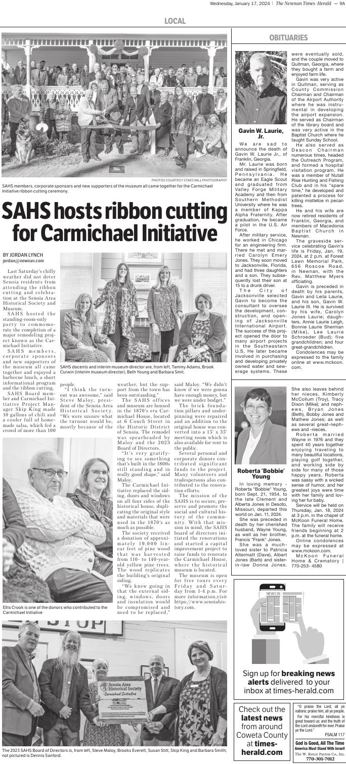 Page A09 The Newnan TimesHerald