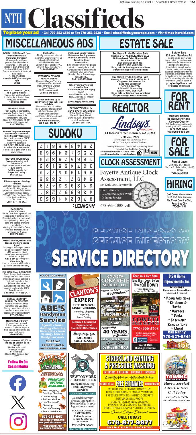 Page A12 The Newnan TimesHerald
