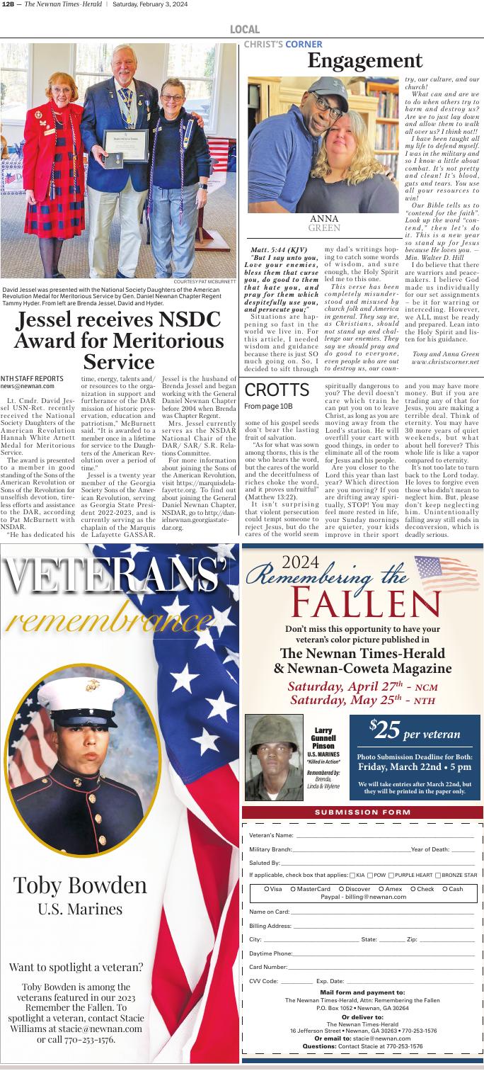 Page B12 The Newnan TimesHerald