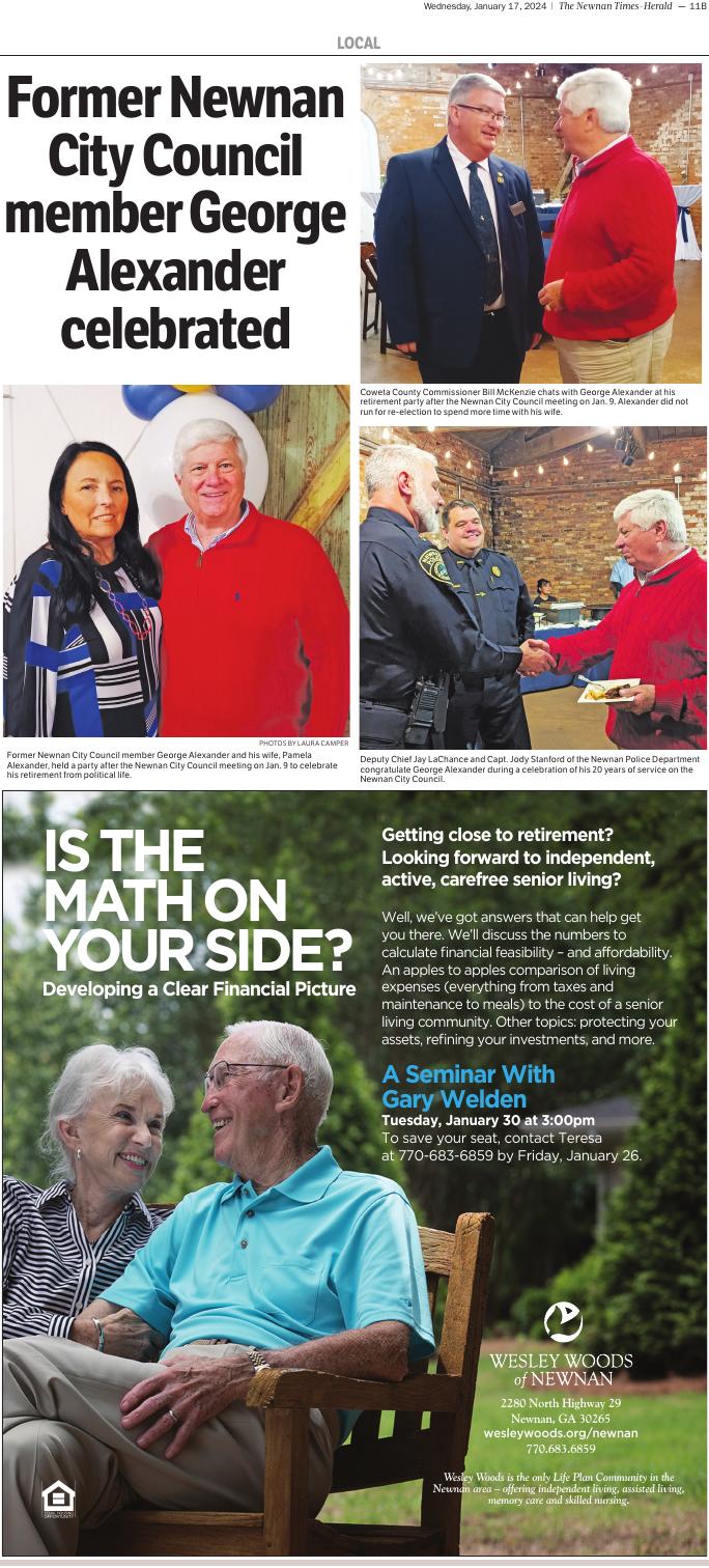 Page B11 The Newnan TimesHerald