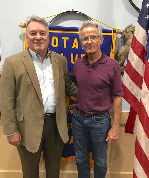 Rotary Club hosts economic development director, state representative