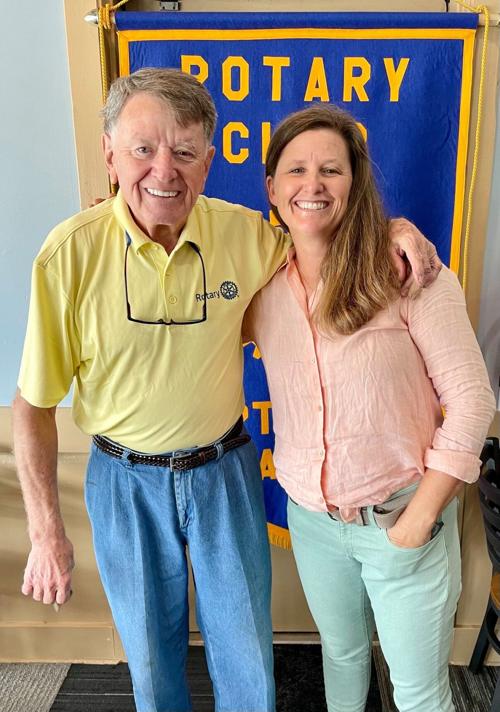 Fort Payne Rotary hosts professor of surgery, owner of Orbix Hot Glass