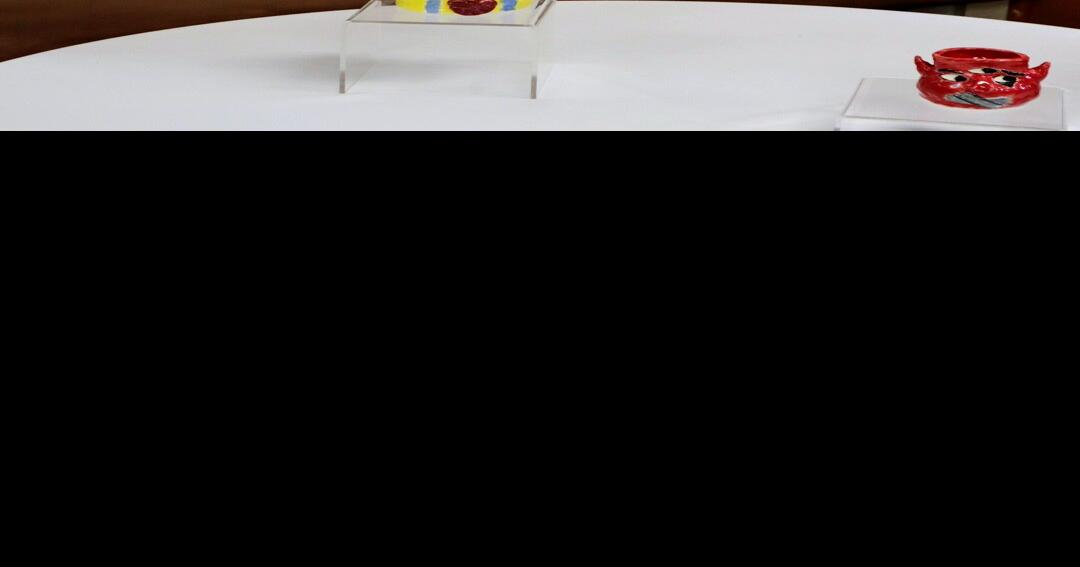 Art show displays students' Appalachian Face Jugs