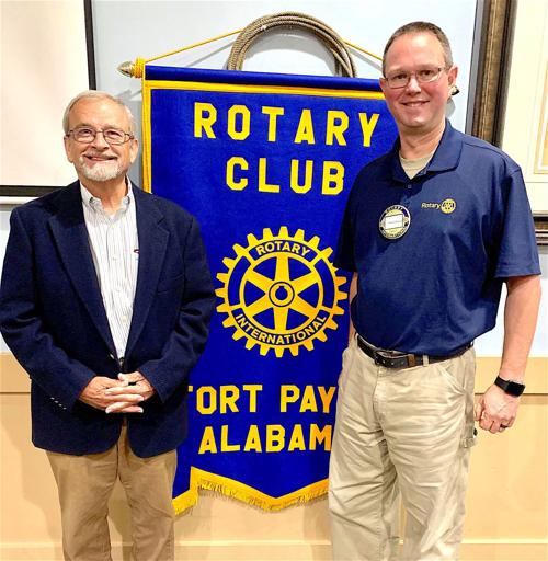 Rotary hosts John Dersham, president/CEO of DeKalb Tourism