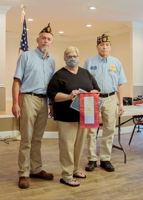 American Legion Post 89 presents Gold Banner