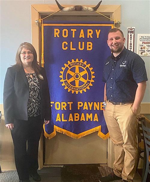 Marked for Life Ministries founder visits Fort Payne Rotary Club
